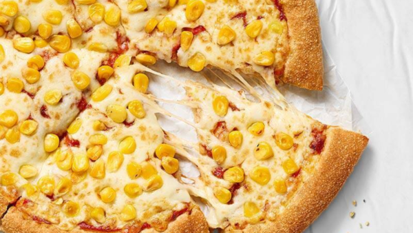 Cheese & Corn Pizza