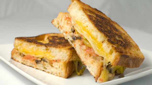 Veg. Grilled Cheese Sandwich