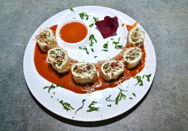 Paneer Sushi