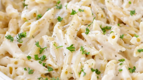 Baked White Sauce Pasta